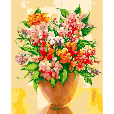Paintboy malen mit zahlen- Umwelt acrylfarbe- Blume Ölbild auf leinwand