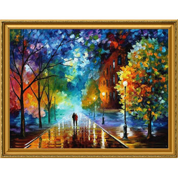 paintboy painting with numbers - environmental acrylic paint - landscape canvas oil painting G214