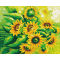 sunflower oil painting by numbers Excellent Canvas Handmade oil painting