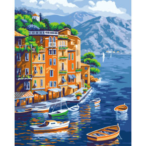 Abstrakten acryl malen- diy malerei nach anzahl Landschaft- malen Junge 40*50cm