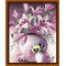paintboy painting with numbers - environmental acrylic paint - flower picture oil painting G073