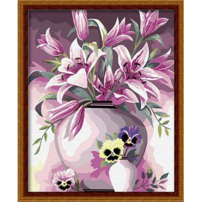 Paintboy pintura con números - del medio ambiente de acrílico pintura - imagen de la flor pintura al óleo G073