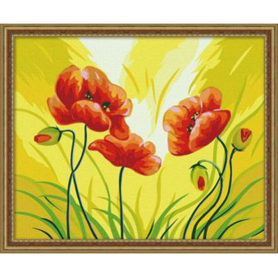 Diy de la flor pintura al óleo por números - EN71-3 - ASTMD-4236 de acrílico pintura - pintura 40 * 50 cm