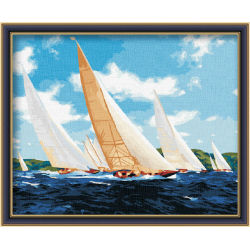 Paintboy pintura con números - del medio ambiente de acrílico pintura del paisaje marino pintura de la lona G079