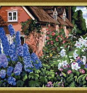 Pintura al óleo imagen de la flor pintura por números - del medio ambiente de acrílico pintura - CE 40 * 50 cm