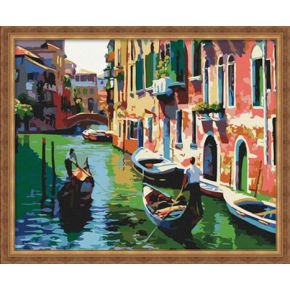 Diy pintura de aceite por números - EN71-3 - ASTMD-4236 de acrílico pintura - pintura 40 * 50 cm