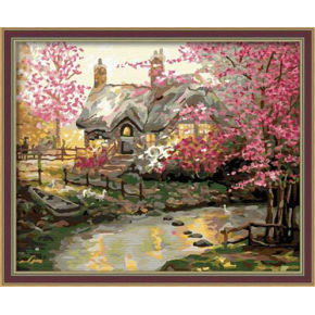 Diy Ölbilder nach zahlen- Ölgemälde für anfänger- Leinwand Ölgemälde set-diy kunst gesetzt g100