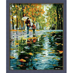 Abstracto pintura bricolaje con números - EN71-3 - ASTMD-4236 de acrílico pintura - pintura 40 * 50 cm G025