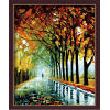 tree picture oil painting by numbers - environmental acrylic paint - REACH 40*50cm
