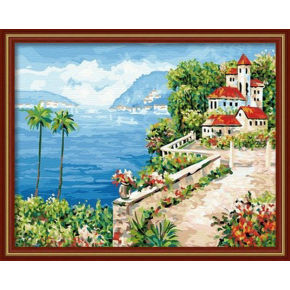 Landschaft Ölgemälde für anfänger- Leinwand Ölgemälde set-diy kunst gesetzt xsx g139