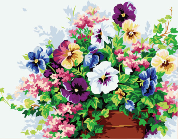 HOT selling DIY painting by numbers diy painting by numbers factory direct selling diy digital oil painting 40*50cm