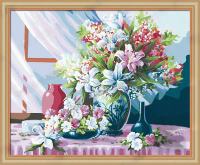 diy oil painting by numbers - EN71-3 - ASTMD-4236 acrylic paint - paint boy 40*50cm