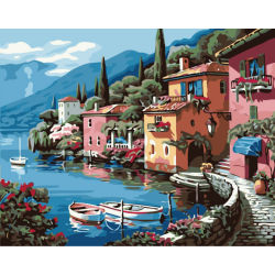Malerei mit zahlen- en71-3- astmd- 4236- junge 40*50cm acrylfarbe malen