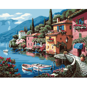 Malerei mit zahlen- en71-3- astmd- 4236- junge 40*50cm acrylfarbe malen