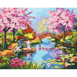 Pintura con números - EN71-3 - ASTMD-4236 de acrílico pintura - pintura 40 * 50 cm G181