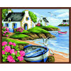 Paintboy - painting on numbers,seascape oil painting,DIY painting art set