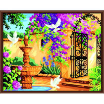 diy oil painting by number landscape frames oil painting
