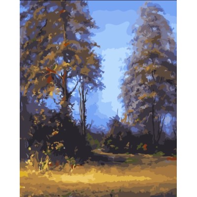 Paintboy- Malerei mit Zahlen- Baum foto Ölgemälde- Malutensilien