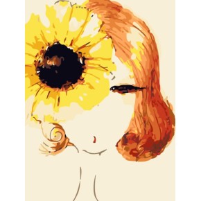 Diy Ölbild von Zahlen- manufactor- en71, ce, sgs- OEM- frauen blume bild Ölgemälde von nummer
