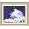 White horse - diy oil painting on canvas - manufactor - EN71,CE,SGS - OEM