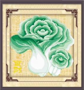 Chinese Cabbage - diy oil paint by numbers - manufactor - EN71,CE,SGS - OEM
