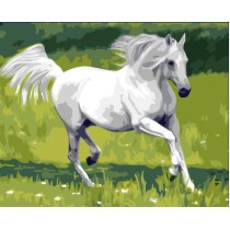 Running horse - painting on canvas - manufactor - EN71,CE,SGS - OEM