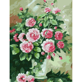 Schöne blume- DIY Öl malen nach zahlen- manufactor- en71, ce, sgs- OEM