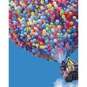 Malen nach zahlen- manufactor- en71, ce, sgs- OEM- Feuer ballon bild malerei
