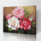 painting on canvas - manufactor - EN71,CE,SGS - OEM-flower photo oil painting -art supplies