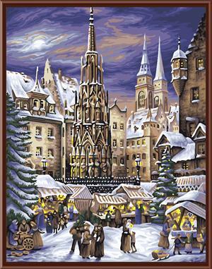 2014 factory sell CE EN71 abstract landscape paint on canvas