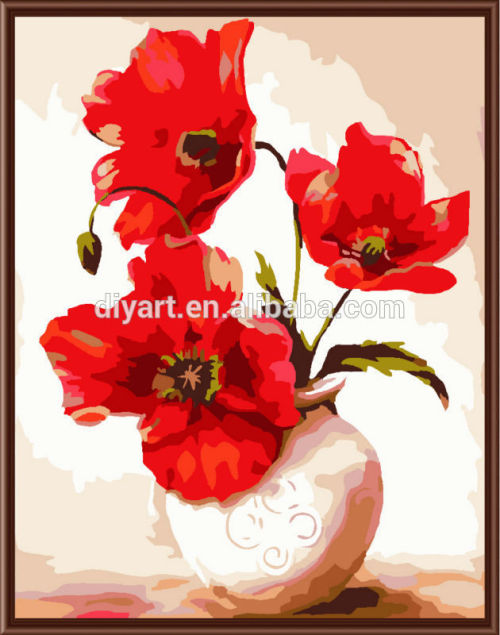 2014 Hot selling (40*50) diy painting by number