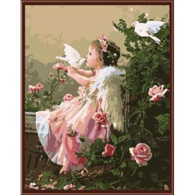 Mass production decoration picture DIY digital house oil painting by number