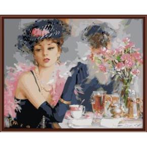 yiwu manufaktur sexy lady diy acrylfarbe digitale Ölgemälde