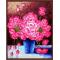 Yiwu manufactory DIY digital flower acrylic canvas paintings for home decoration