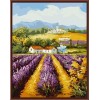 Manufacturer good quality framed canvas landscape DIY painting by numbers