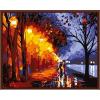 Paint by number for house decoration on canvas oil painting