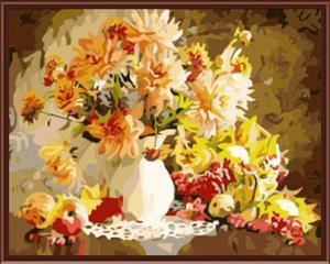 Paintboy marca en stock flor abstracta de acrílico pintura diy color por números