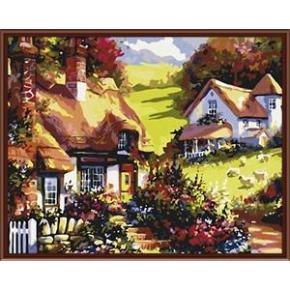 Oem paintboy diy digitale 40*50 leinwand landschaft Ölfarbe durch die anzahl für den großhandel