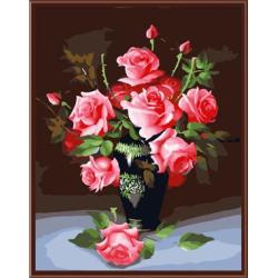 Manufactor CE digital de DIY 40 * 50 flor de la lona
