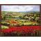Paintboy DIY digital 40*50 canvas flower oil painting by number with framed