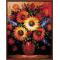 Wholesale CE DIY digital 40*50 daisies flower oil painting by number