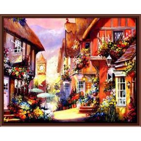 Venta al por mayor DIY digital 40 * 50 pintura al óleo sobre lienzo