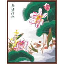 Wholesale SGS CE DIY digital 40*50 chinese calligraphy painting on canvas