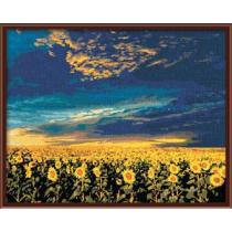 SGS CE wholesale canvas Landscape Framed Oil Painting by number