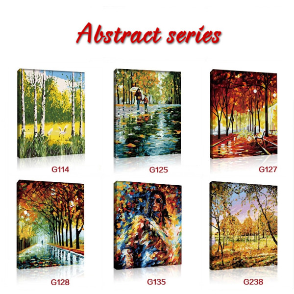 Paintboy brand yiwu manufactor house decoration diy abstract painting by number kits
