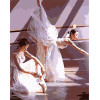 G400 ballerina painting by numbers for wall decor