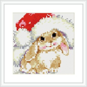 gerahmte volle diy diamant malerei weihnachten hund design für großhandel bz007