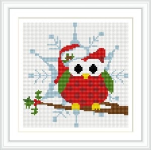owl picture diy round square diamond painting for kids art set BZ005