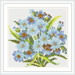 Diamante bricolaje imagen de la flor pintura para ventas al por mayor NZ008