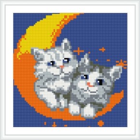 Bz048 Katzen r 2.5mm swarovski elements diamant malerei freie kunst versorgung proben